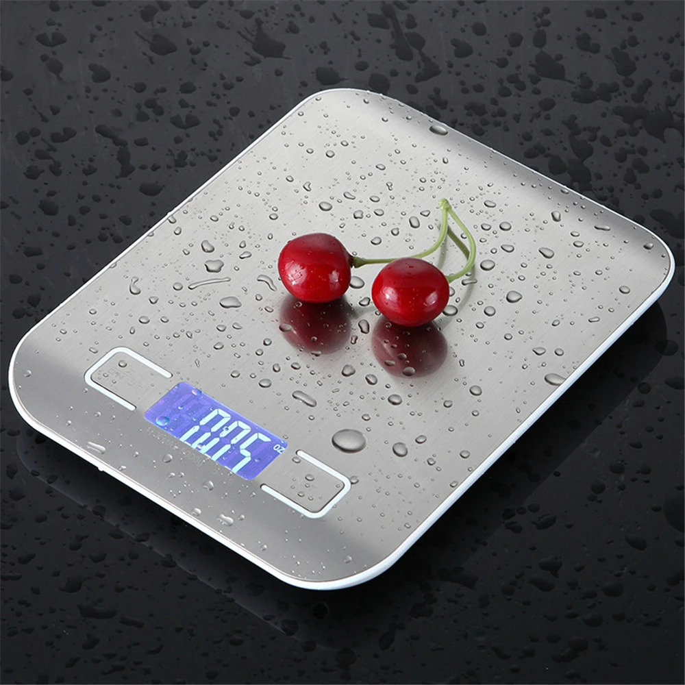 

Household Kitchen Scale 5Kg/10kg 1g Food Diet Postal Scales balance Measuring Tools Slim LCD Digital Electronic Weighing Scale