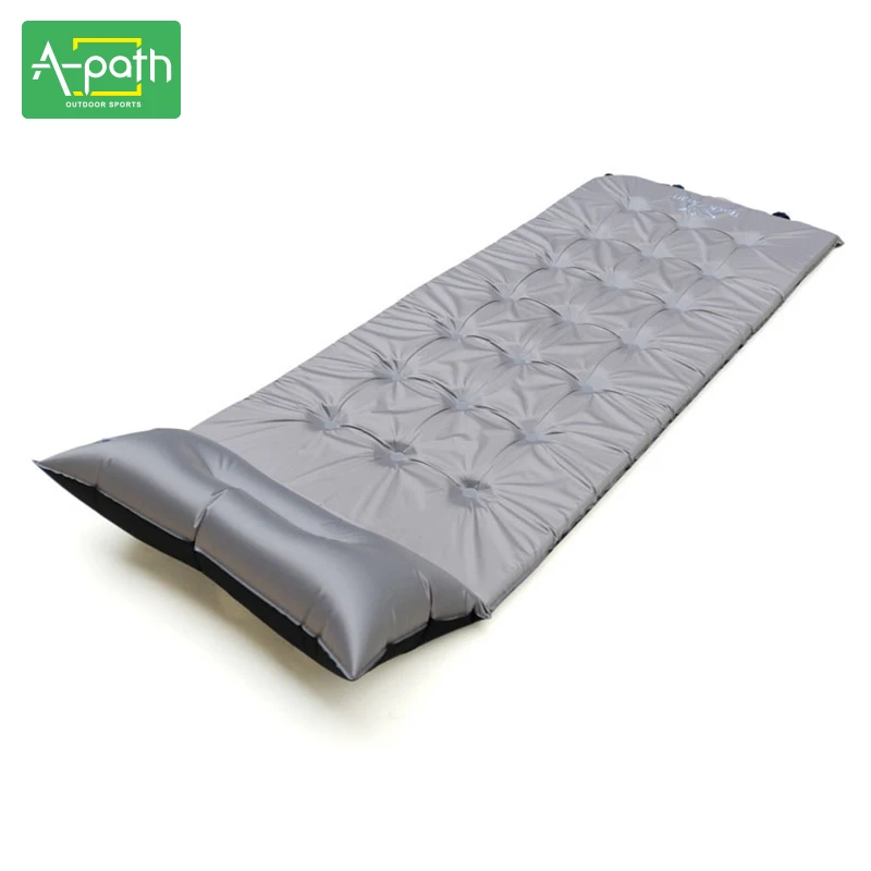 

High Quality Outdoor Camping Lunch Break Single Automatic Inflatable Cushion Widening Thickening Tent Moisture-proof Mat, Pillow