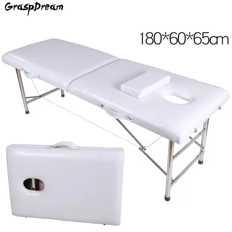 

Professional carry on massage beauty bed, folding massage tattoo SPA bed, custom beauty salon, thickening treatment table
