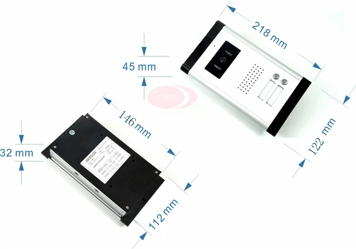 7 "Tft видео домофон видео мониторы для видеонаблюдения с rfid-картами электронный замок домофон камера видео дверной звонок