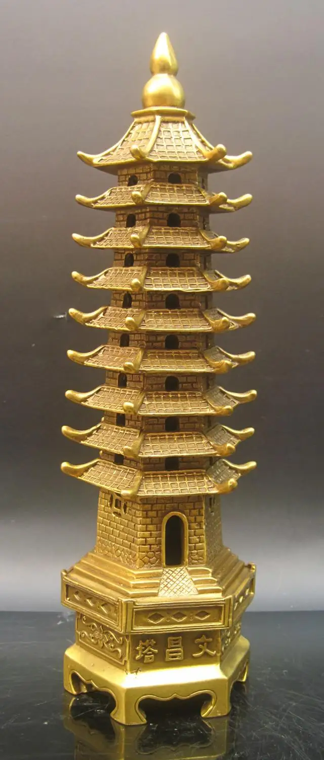 

wholesale bronze factory Copper wenchang tower