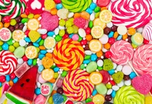 Laeacco Candy Lollipops Baby Children Birthday Party Photography Backgrounds Customized Photographic Backdrops For Photo Studio 
