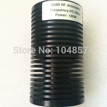 20 дБ 100 Вт радиочастотный аттенюатор фиксированный коаксиальный DC-3GHz 50ohm N штекер к N гнездовой разъем
