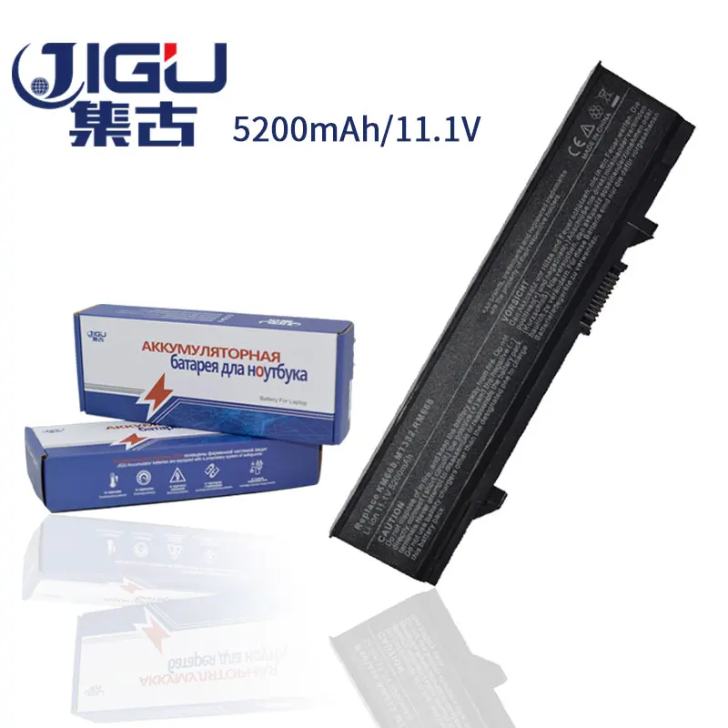 Аккумулятор для ноутбука JIGU Black 6 ячеек DELL 0RM668 KM742 MT187 312-0769 451-10616 P858D PW649 Latitude E5400 E5410