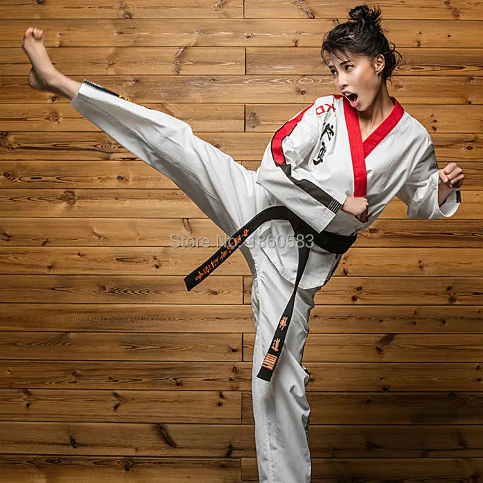 High Quality Adult Taekwondo Dobok Cotten Bamboo Fiber Itf Series Of Men  Women Taekwondo Clothes Tkd Patterned Uniform Clothes - Taekwondo & Karate  Clothing - AliExpress