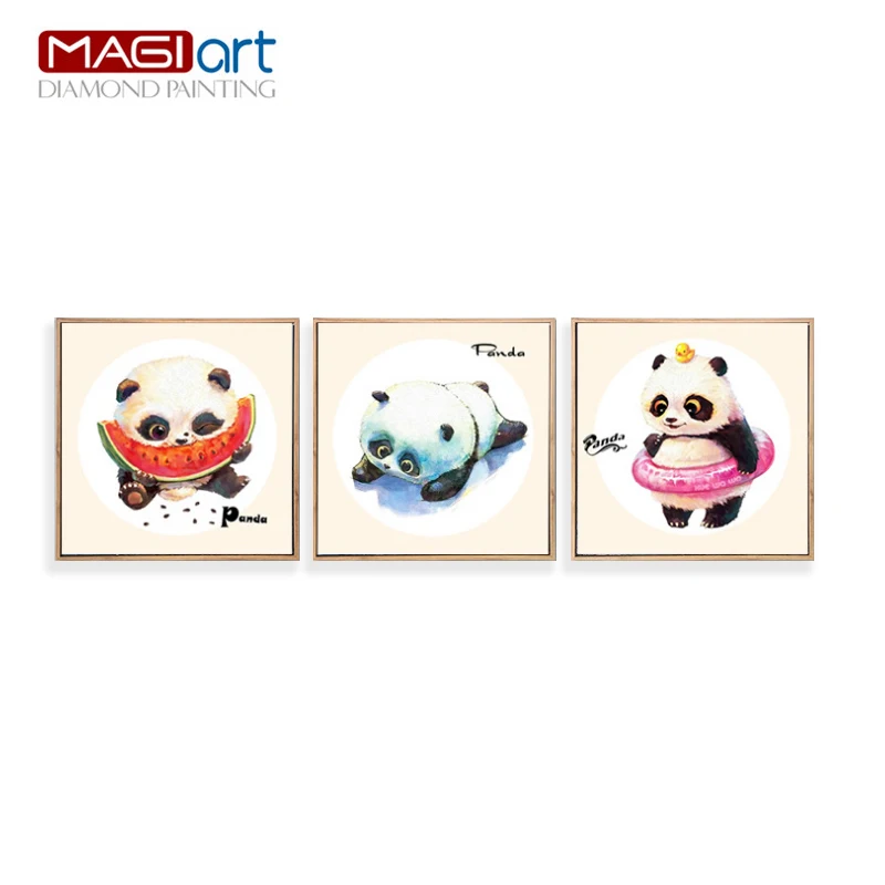 

Diamond painting accessories,Diamond embroidery,5D DIY mosaic Diamant, picture of rhinestones,full round daimond Animals ZMA100