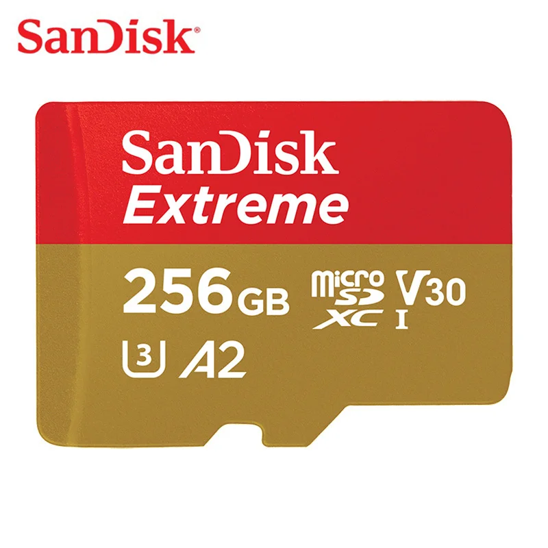 SanDisk Extreme Flash карта памяти 32 Гб 64 128 micro SD UHS I класс 10 U3 V30 A2 cartao de memoria sd 256 ГБ tf
