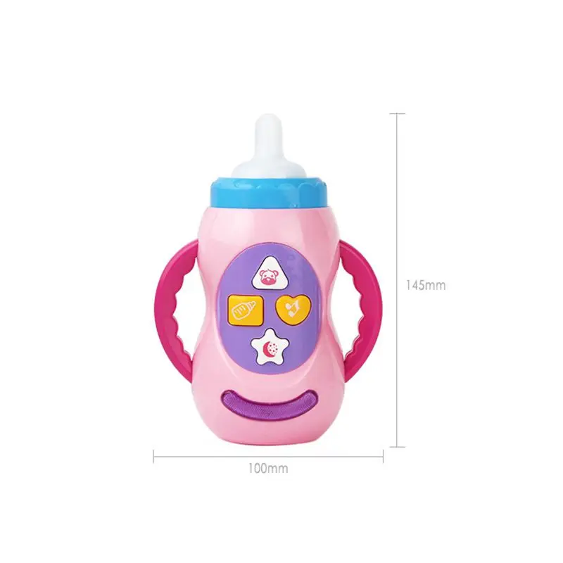 Ребенка раннего Развивающие игрушки Fun Моделирование Baby Bottle флэш-музыка открывалка ребенка раннего развивающие игрушки детские игрушки