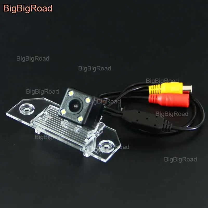 

BigBigRoad For Skoda Octavia Laura 2008 2009 2010 2011 2012 Car Rear View Reverse Backup Camera Night Vision CCD parking camera