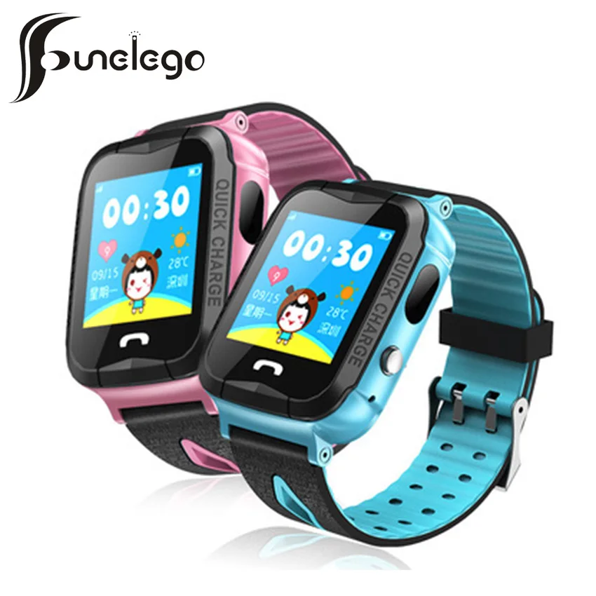 

Funelego GPS Smart Watch Kids Waterproof Swimming Baby Phone Watch IP68 Water Resistant Camera Safe SOS Call For Huawei PK Q528