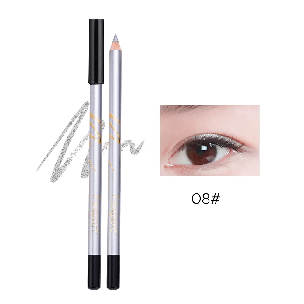 Карандаш для макияжа-инструменты жидкость-подводка для глаз-ручка Cat-Eye-Makeup Comestics 12 цветов для губ - Color: 08