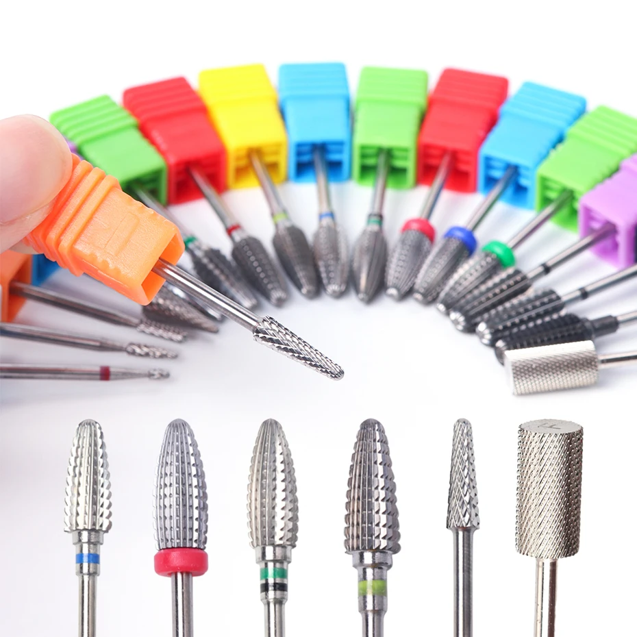 

Diamond Nail Drill Bits Electric Manicure Machine Accessories Rotary Burr Milling Cutter For Pedicure Nail Files Tools SA1014