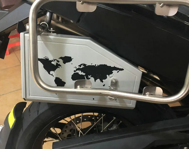 Декоративная алюминиевая коробка для BMW F700GS F800GS 2013 ON Toolbox подходит бокового