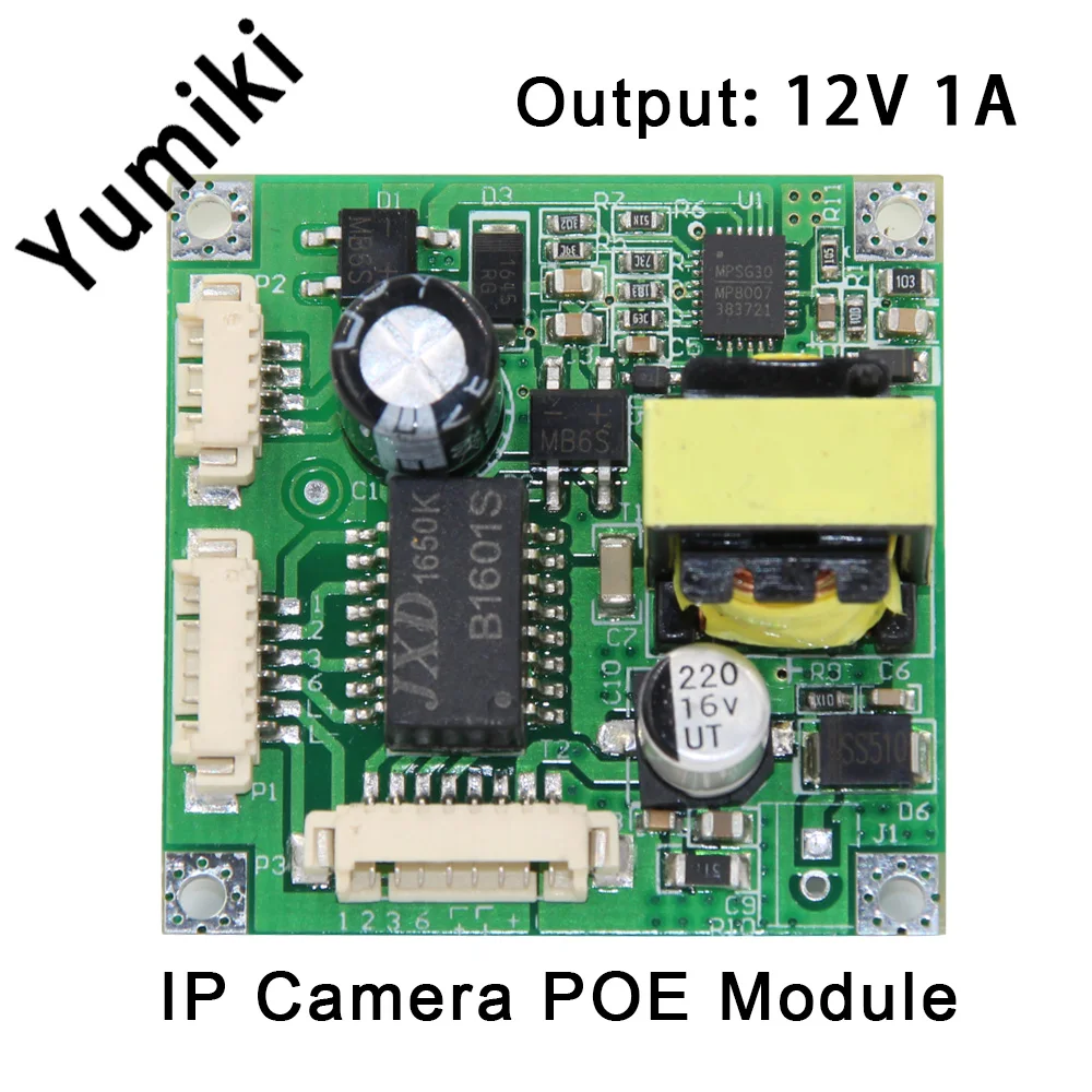 

48V input 38*38mm ip camera poe module,ip camera module board