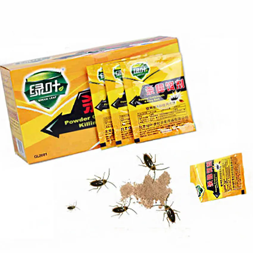 

50PCS/lot Most Powerful Cockroaches Killing Bait Pest Effective Control Mosquito cockroaches killer insecticide