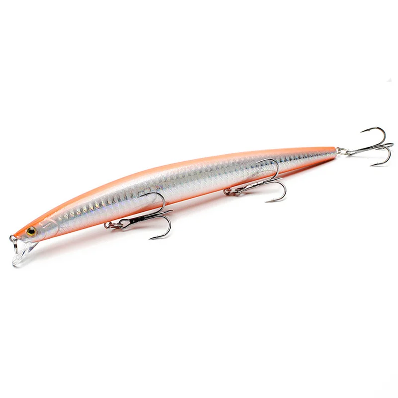 Yuewins Minnow Fishing Lure Laser Hard Artificial Bait 18cm 23.1g Big Long Fish Lures Sea Fishing Bait Crankbait Wobblers QA1100 Yuewins Minnow Fishing Lure Laser Hard Artificial Bait 18cm 23.1g Big Long Fish Lures Sea Fishing Bait Crankbait Wobblers QA1100