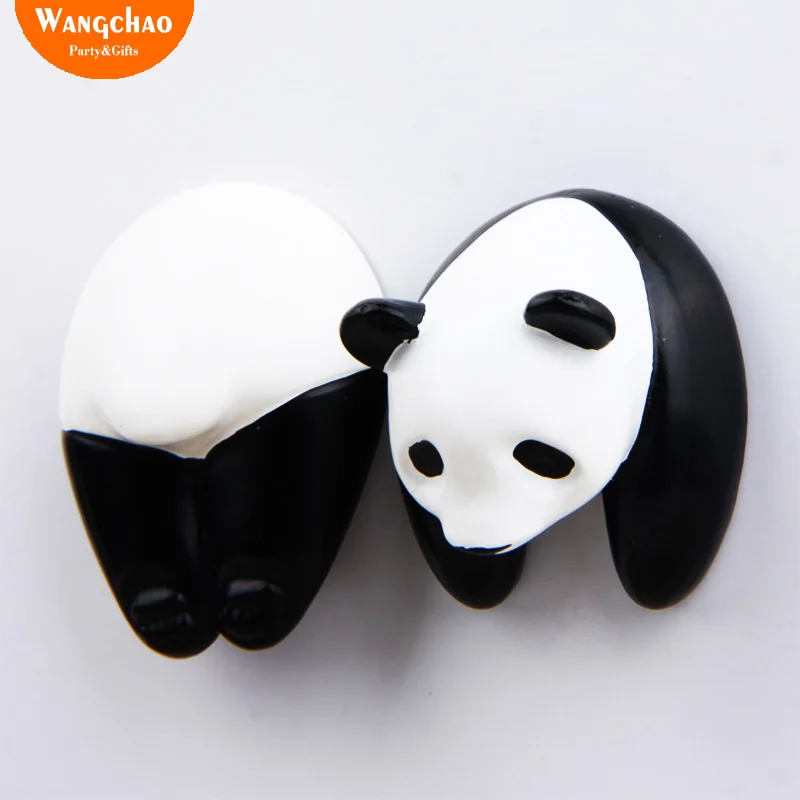 

Kawaii Panda Haed Back Resin Fridge Magnet Home Decoration Kids Room Accressories Gift Child Decor Imanes Para Refrigerador