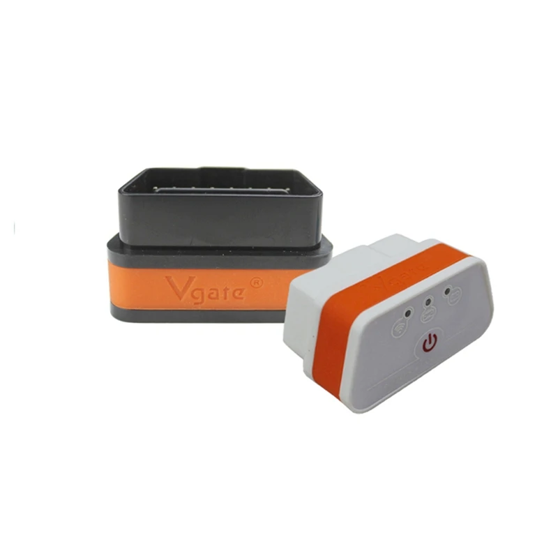 Vgate ELM327 wifi iCar2 Авто OBD2 сканер ELM 327 Беспроводной для iOS iPhone/Android Крутящий момент V2.1 Автомобильный диагностический интерфейс 8 цветов