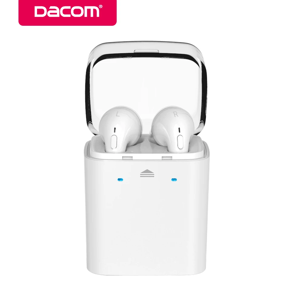 

Dacom True mini Wireless Earphones TWS Earbuds Bluetooth Stereo Music Headset Mobile Phone Earpiece Headsfree For iPhone Samsung
