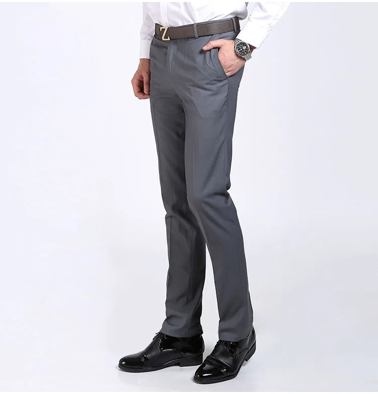 WEONEDREAM/ г. Новые Летние Стильные мужские строгие брюки, мужские черные деловые узкие брюки, Мужская дешевая одежда 28-39