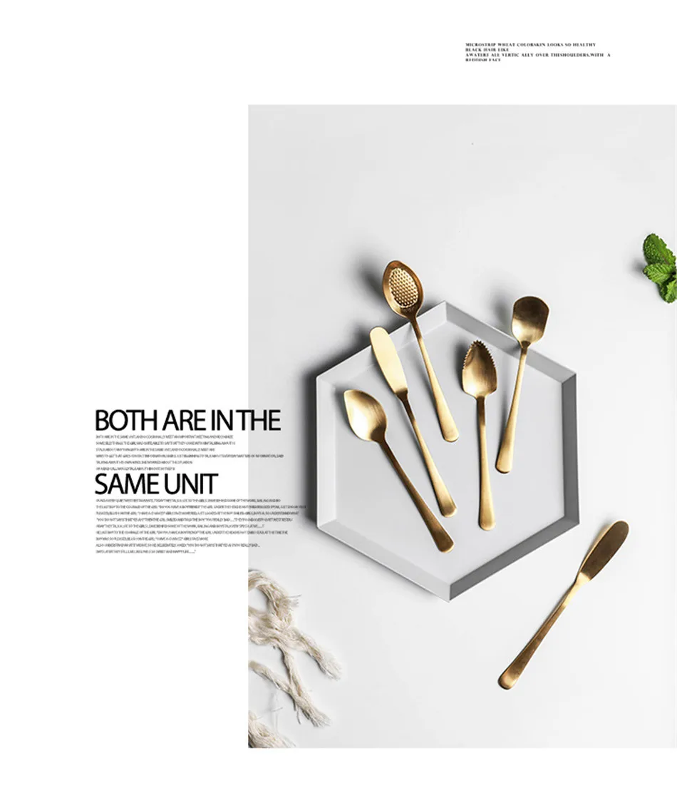 Chic Gold 304 Stainless Steel Spoon Teaspoon Coffee Spoons Fruit Ice Cream Elegant Spoon Girly Bow Tie Tableware Kitchen Tool (6)