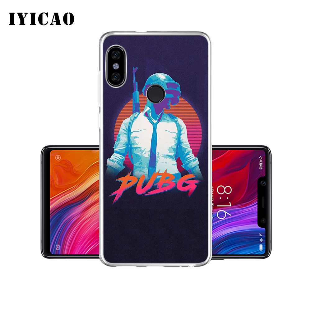 IYICAO PUBG игровой Мягкий силиконовый чехол для телефона Xiaomi Mi 9 8 SE 6 A1 A2 Lite F1 MIX2S MIX3 TPU