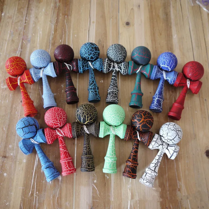 amazing  Newest Kendama Wooden Outdoor Sports Toy Skillful kendama professional Ball toys For kids Sports
