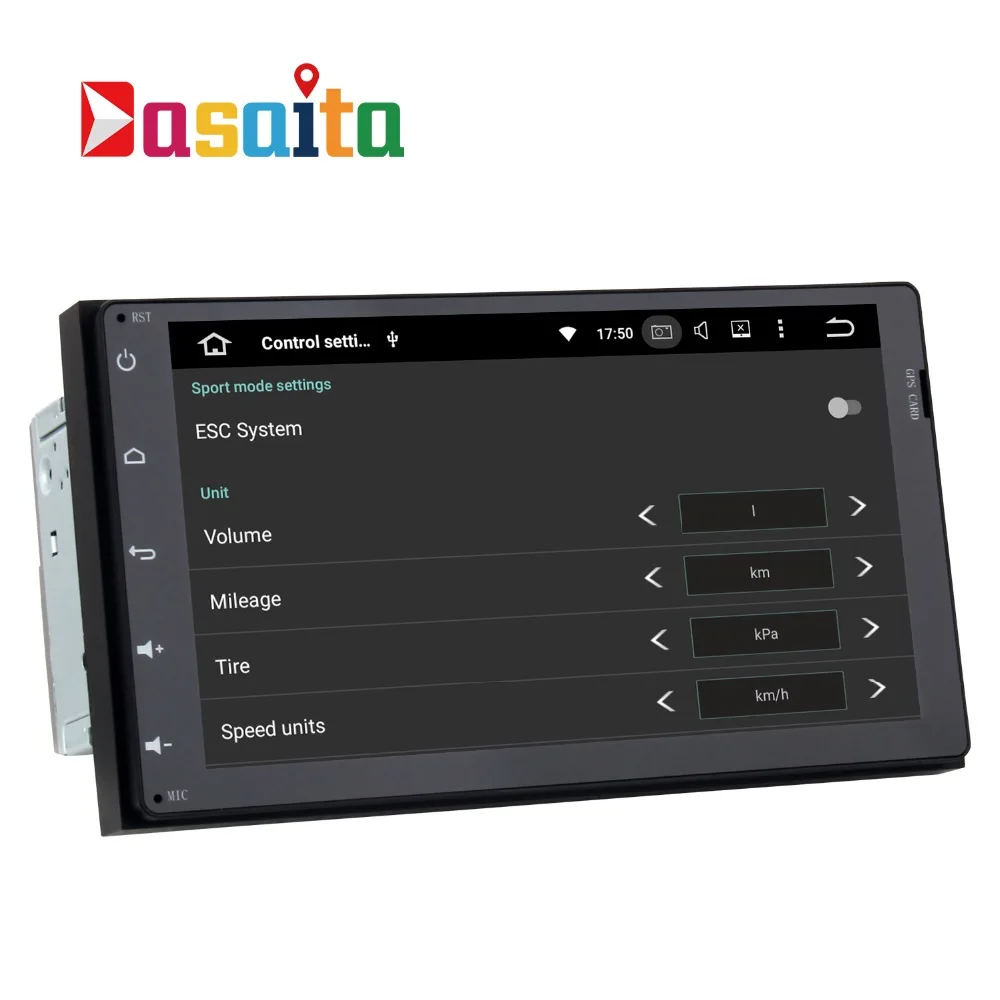 Stereo Head Unit Android 8 0 GPS for Toyota Corolla 2017 Innova Estima 2 din Harriers