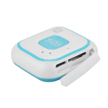 

Portable GPS Tracker for Kids/Eldly RF-V28 with Lanyard One Key SOS Button with Fall Alarm Geo-fence&Wifi fence