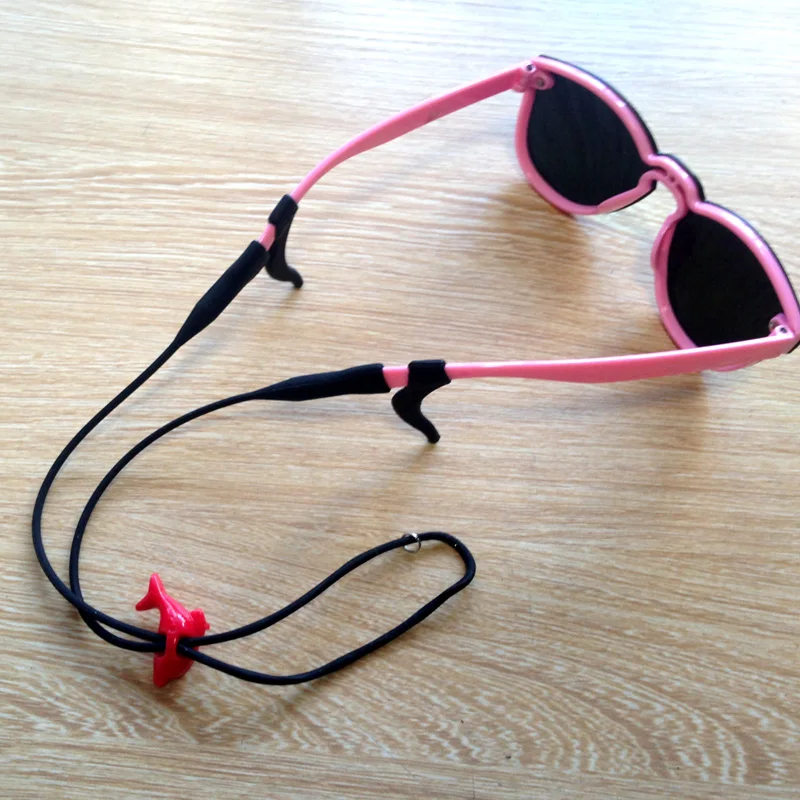 Glasses Straps Glasses Anti Slip Sleeve Glasses Chain Glasses Retainer Lymouko 1 Set Lovely Protect Elastic Kid Child Sports Silicone Strap Glasses Spectacle Cord String Non Slip Ear Hook Holder