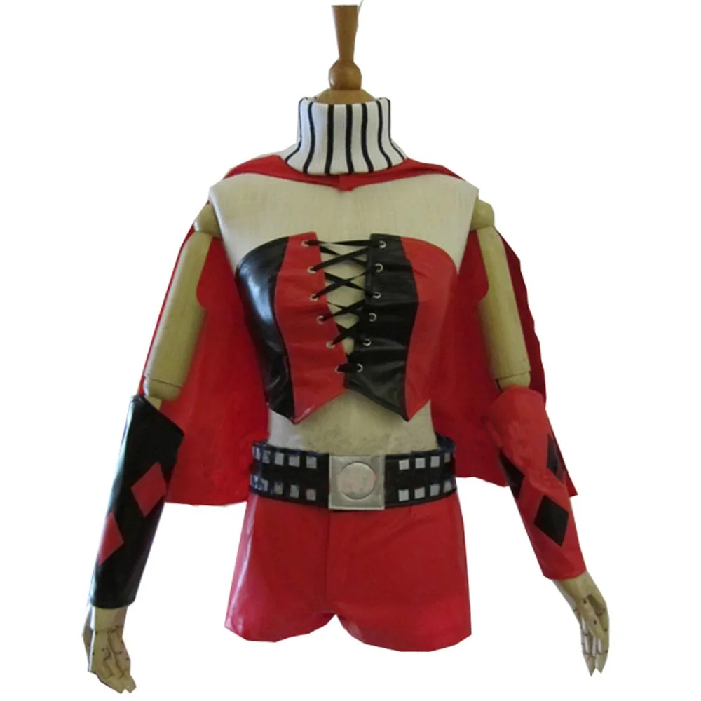 2018 Costume Ingiustizia 2 Abito Cosplay Sexy Lady Pu Pelle Completi Completi Costume Di Halloween Per Donna Taglia Adulto