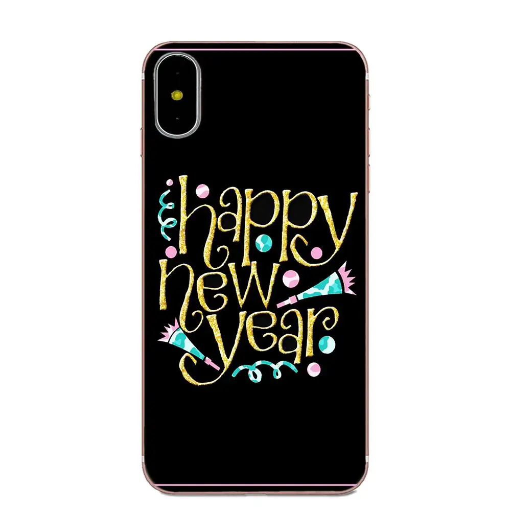 Чехол из ТПУ для мобильного сумки для Galaxy J1 J2 J3 J330 J4 J5 J6 J7 J730 J8 mini Pro веселые рождественские и новогодние год