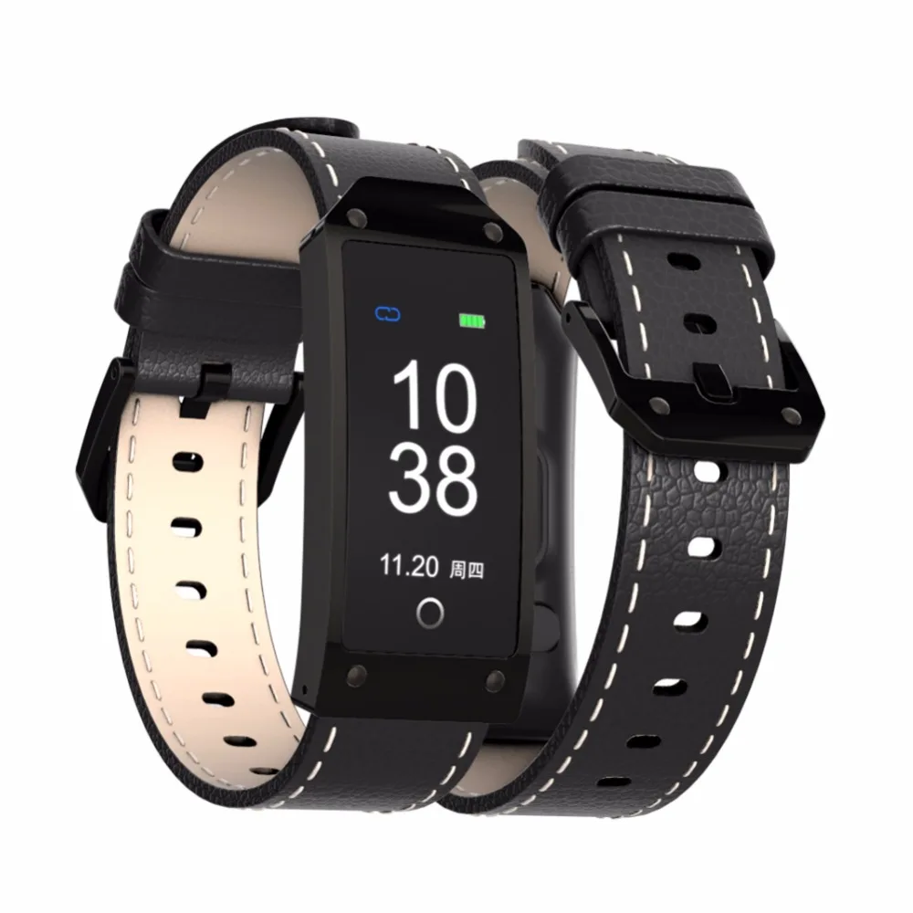 

Watch Smart Bluetooth 4.0 SMS Reminder for Android iOS Fitness Tracker Heart Rate Monitor Waterproof Smart Watch Men