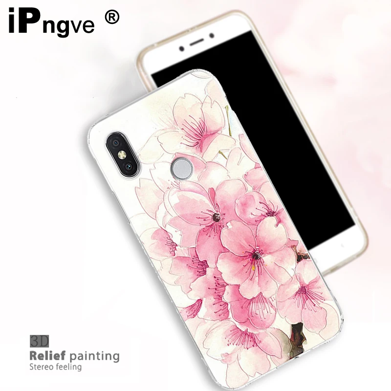 Ipngve прозрачный мягкий легкий чехол из ТПУ с 3D-принтом для Xiaomi mi 8 SE Телефон задняя