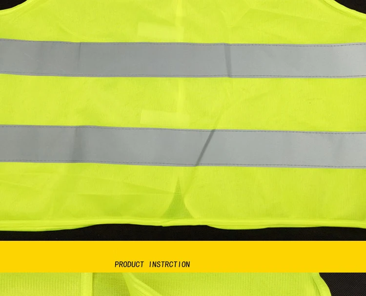 Светоотражающие Детская безопасность жилет полосы для строительства трафика склад видимость безопасности куртка Светоотражающие полосы
