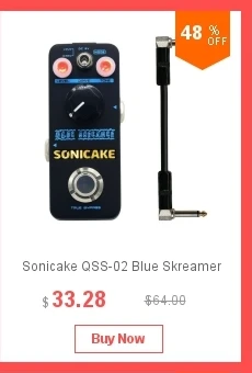 Sonicake Мини Портативный usb-заряжаемый усилитель электрическая гитара вилка усилитель для наушников ультра высокая-головная уборка чистый комбо QAP-4