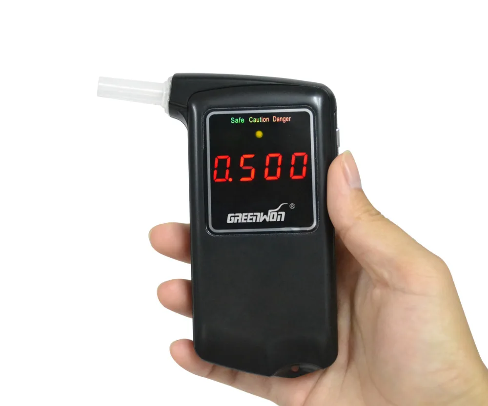 greenwon AT 858S LCD Digital Alcohol Breath Tester Pipe Testers Medical