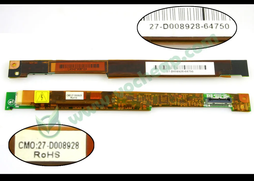 Nuovo Schermo Lcd Ccfl Inverter Per Dell Inspiron 630 M 640 M 6400 E1505, Latitude D620 D820 D830 Pp18L-Nit70033.50 27-D008928