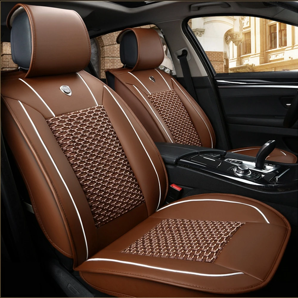 DINGDIAN(front+rear)5Seat leather Car Seat Cover fit TOYOTA C HR/RAV 4