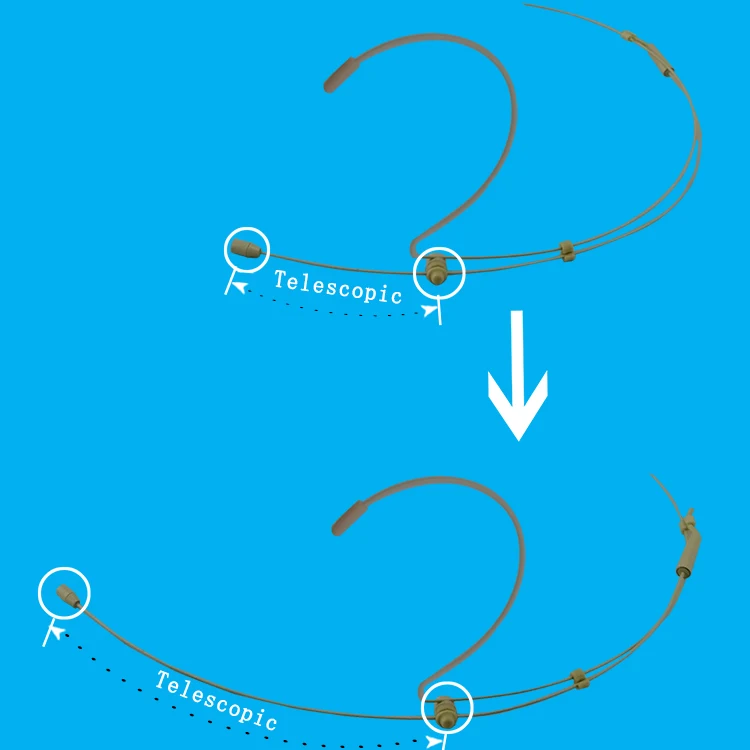 HS-21S2-L3A  13  single ear headset microphone