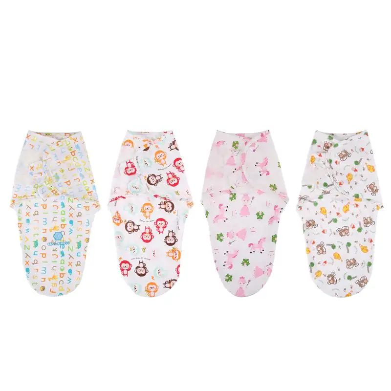 

Newborn Baby Swaddle Hold Wrap Warm Infant Envelope Swaddling Cartoon Print Anti-kick Baby Sleep Bag Sleepsacks Infant Blankets