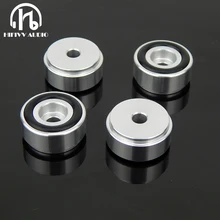 Алюминиевые ножки HIFI аудио усилитель динамик ноги шипы машины коврики колодки диаметр 20 мм Высота 10 мм