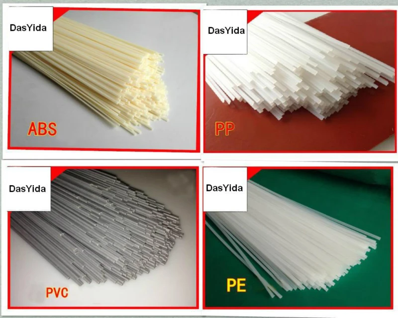 PP Plastic Welding Rods,1Meter for Plastic Welder gun//Hot Air Gun,White