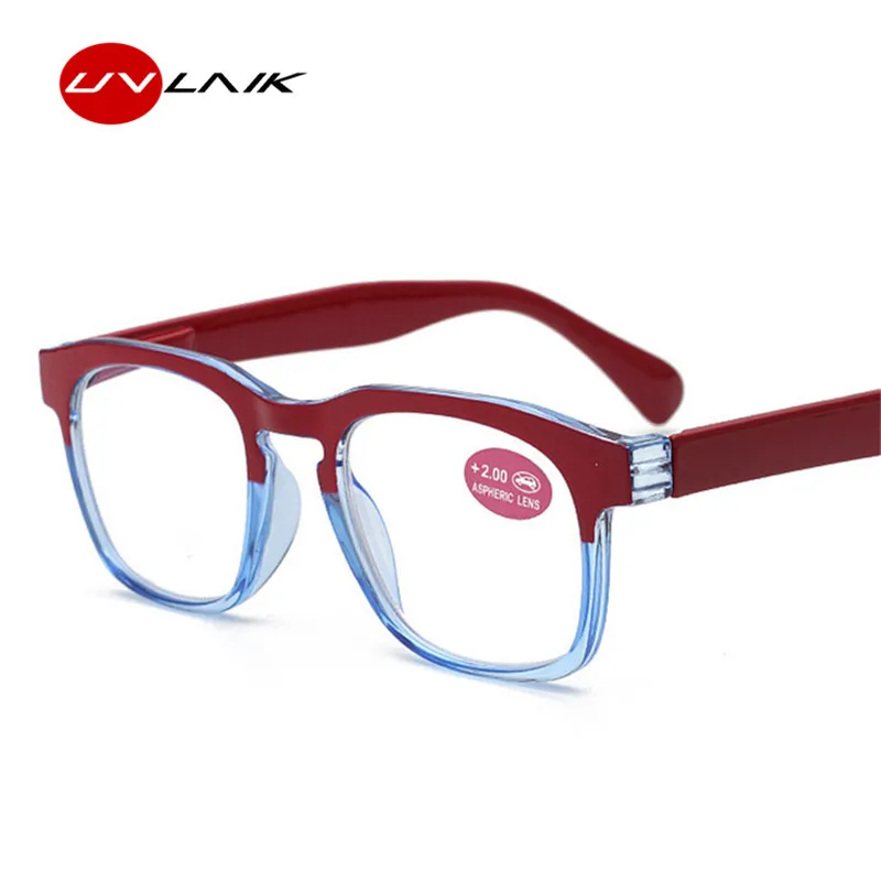 UVLAIK, винтажные очки для чтения, для женщин и мужчин, Ретро стиль, оптические очки по рецепту, легкие очки для чтения при дальнозоркости 1,0 3,5