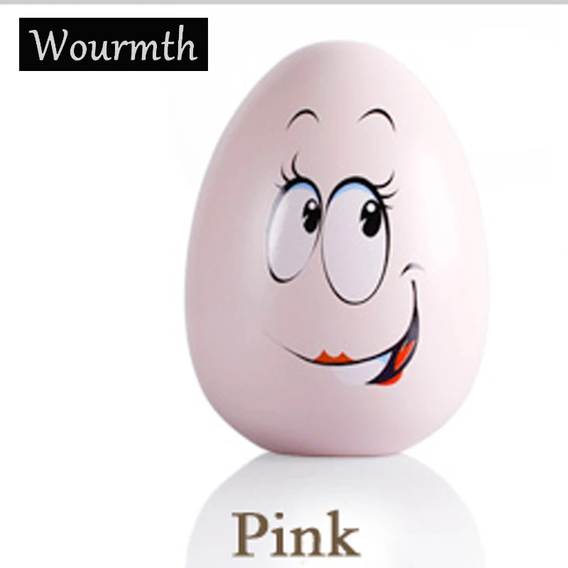 Wourmth большая копилка милые смайлики креативные подарки розовые и белые керамические яйца Копилка Деньги Монета Банка Tirelire - Цвет: Pink