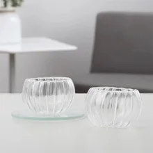 50 мл Посуда с двойными стенками Тыква стеклянная посуда молоко пиво суп и закрывашка для вина чашки Китайский кунг-фу цветочный чай чашка воды L4