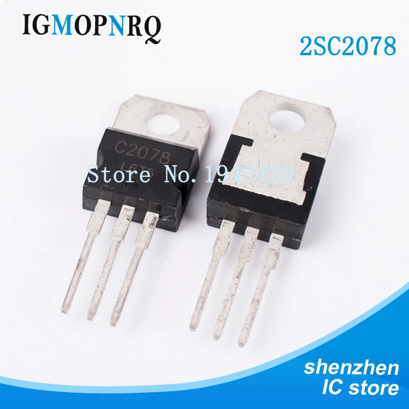 

Free Shipping 10pcs/lot C2078 2SC2078 150M line frequency transistor TO-220 new original