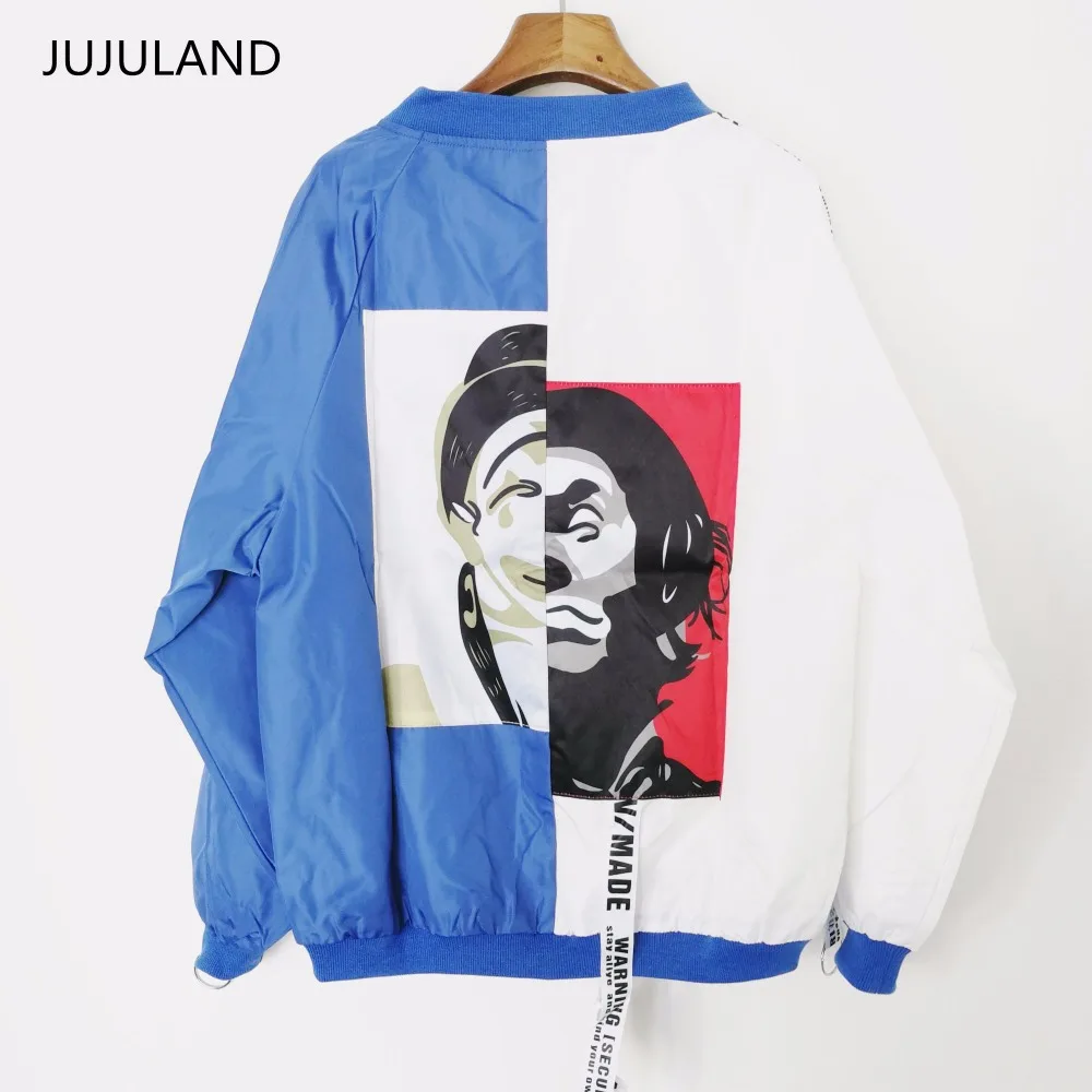 2018 Autumn winter Bomber Jacket Women Men Tops couple Long Sleeve Basic Coat Casual Thin Outerwear Korean Hip hop Bomber Jacket Coats