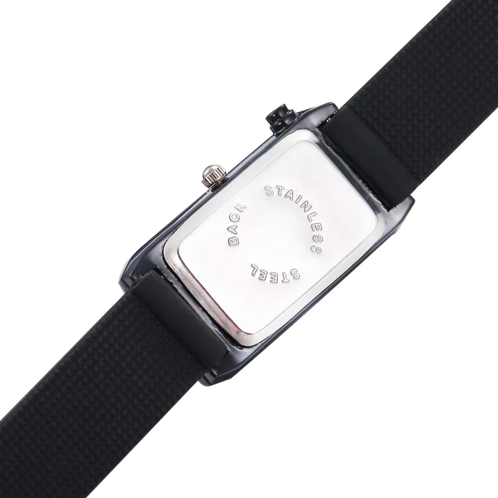 Часы для мальчиков и девочек спортивные часы 2018 новая мода прямоугольник Кварцевые наручные часы Горячая Relogio relogio infantil