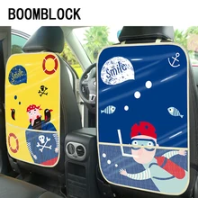 Детский коврик для защиты спинки сиденья, водонепроницаемый чехол для VW Golf 4 7 5 MK4 Mazda 6 CX-5 peugeot 206 207 208 508 Touareg Tiguan